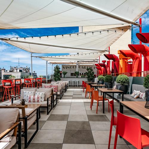 Rooftop Capitol Vincci Hoteles Rooftop Capitol Vincci Hoteles