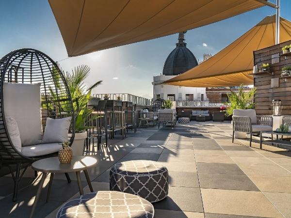 Dachterrasse 66 Vincci Vía 66 4* Madrid Dachterrasse 66 Vincci Vía 66 4* Madrid