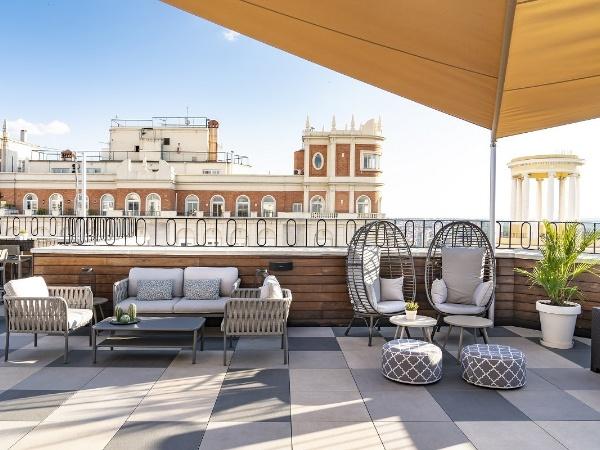 Dachterrasse 66 Vincci Vía 66 4* Madrid Dachterrasse 66 Vincci Vía 66 4* Madrid