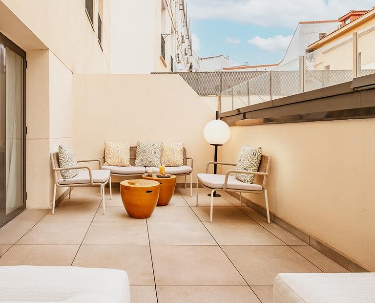 Deluxe com Terraço Vincci Soho 4* Madrid Deluxe com Terraço Vincci Soho 4* Madrid