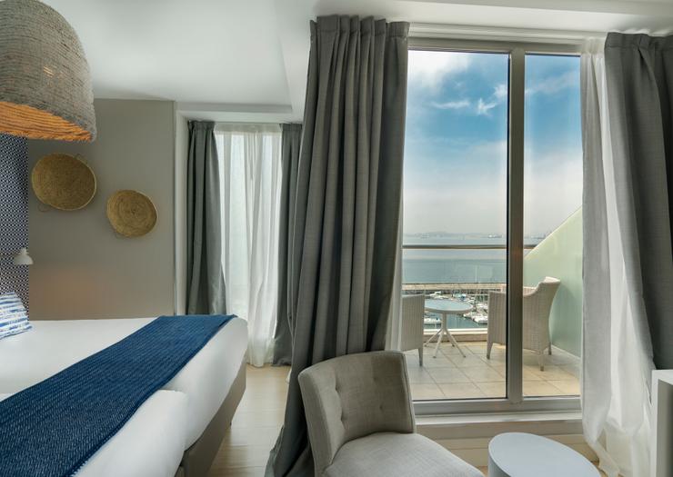Chambre Double Vue Mer avec Terrasse Vincci Puertochico 4* Santander Chambre Double Vue Mer avec Terrasse Vincci Puertochico 4* Santander