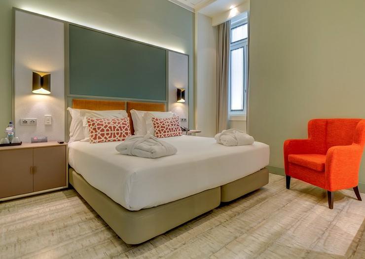 Doppelzimmer Vincci Baixa 4* Lissabon Doppelzimmer Vincci Baixa 4* Lissabon