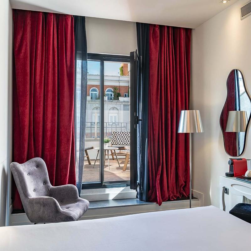 Double Room + Terrace Vincci Vía 66 4* Madrid Double Room + Terrace Vincci Vía 66 4* Madrid