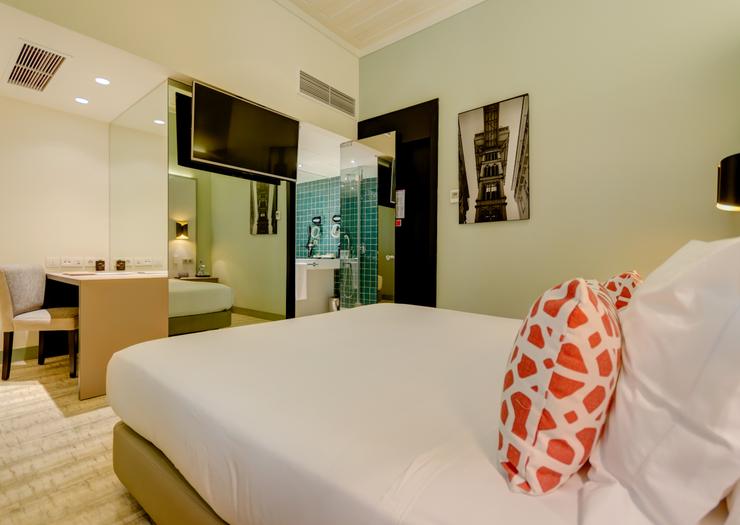 HABITACIÓN FAMILIAR Vincci Baixa 4* Lisboa HABITACIÓN FAMILIAR Vincci Baixa 4* Lisboa