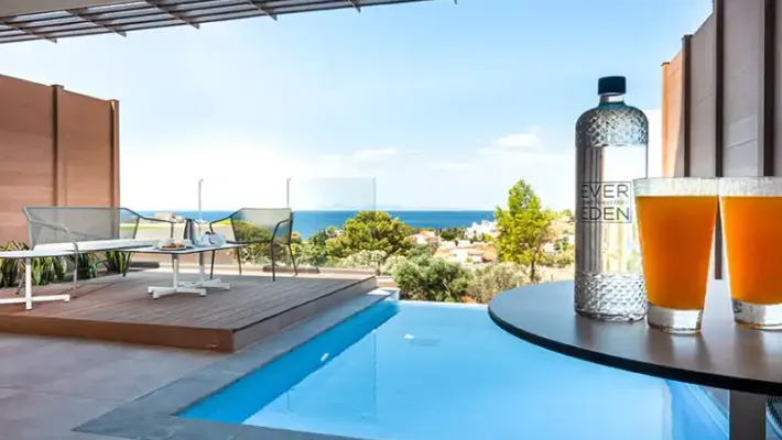 Suite With Private Pool Vincci EverEden 4* Anavyssos - Athens Suite With Private Pool Vincci EverEden 4* Anavyssos - Athens