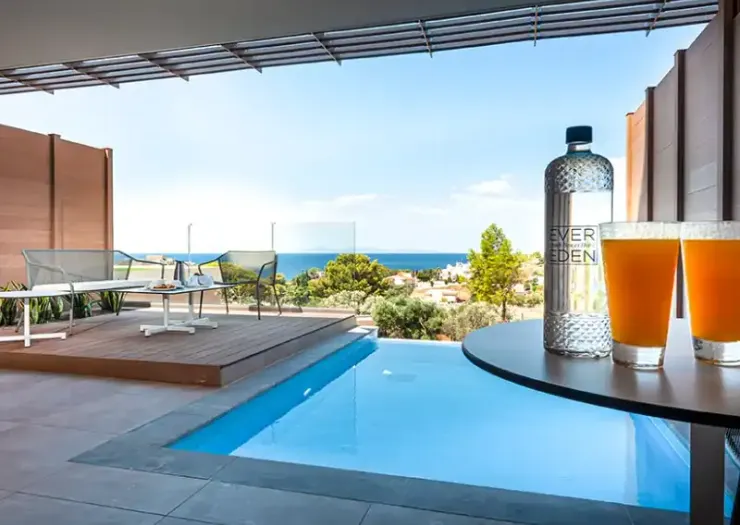 Suite With Private Pool Vincci EverEden 4* Anavyssos - Athens Suite With Private Pool Vincci EverEden 4* Anavyssos - Athens
