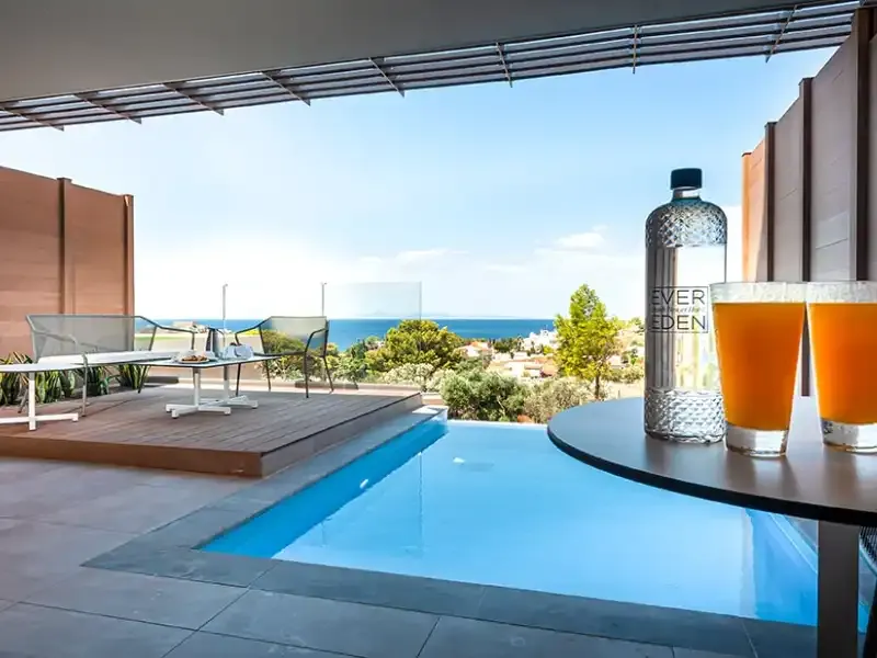 Suite With Private Pool Vincci EverEden 4* Anavyssos - Athens Suite With Private Pool Vincci EverEden 4* Anavyssos - Athens