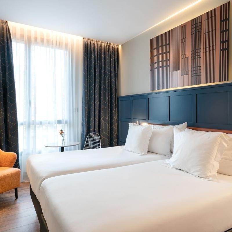 Standard double Room views of the Guggenheim Vincci Consulado de Bilbao 4* Standard double Room views of the Guggenheim Vincci Consulado de Bilbao 4*