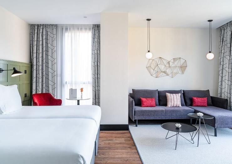 Junior Suite Room Guggenheim views Vincci Consulado de Bilbao 4* Junior Suite Room Guggenheim views Vincci Consulado de Bilbao 4*