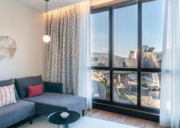 Junior Suite Room Guggenheim views Vincci Consulado de Bilbao 4* Junior Suite Room Guggenheim views Vincci Consulado de Bilbao 4*