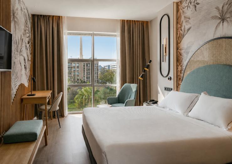 Superior-Zimmer mit Gartenblick Vincci Marítimo 4* Barcelona Superior-Zimmer mit Gartenblick Vincci Marítimo 4* Barcelona