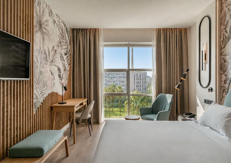 Superior-Zimmer mit Gartenblick Vincci Marítimo 4* Barcelona Superior-Zimmer mit Gartenblick Vincci Marítimo 4* Barcelona