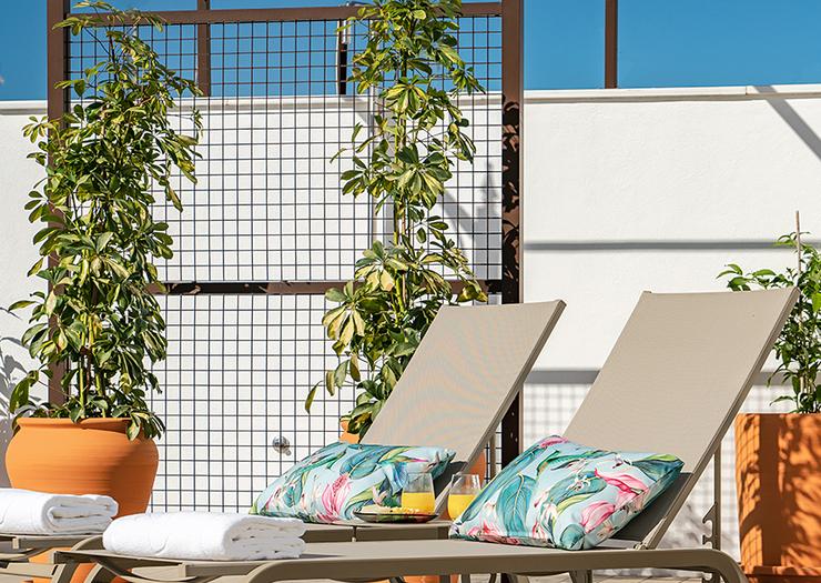 Habitación Superior con Terraza Vincci Molviedro 4* Sevilla Habitación Superior con Terraza Vincci Molviedro 4* Sevilla