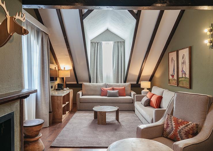 Duplex Suite mit zwei Schlafzimmern Vincci Selección Rumaykiyya 5* Granada Duplex Suite mit zwei Schlafzimmern Vincci Selección Rumaykiyya 5* Granada