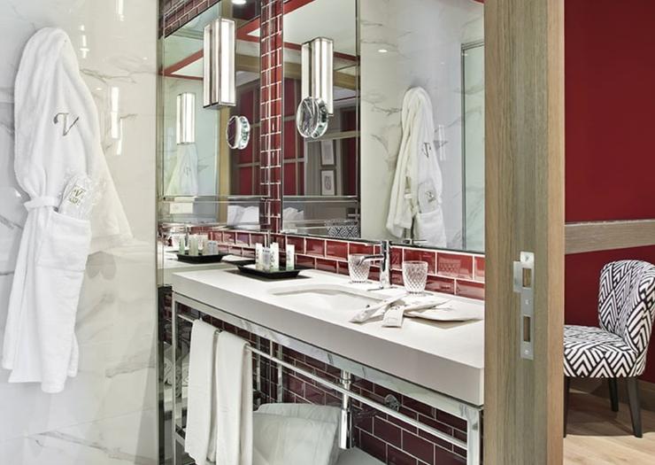 Habitación Estándar Vistas Vincci Ponte de Ferro 4* Oporto Habitación Estándar Vistas Vincci Ponte de Ferro 4* Oporto