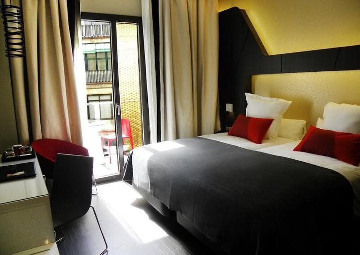 Habitacion estandar con terraza Vincci Gala 4* Barcelona Habitacion estandar con terraza Vincci Gala 4* Barcelona