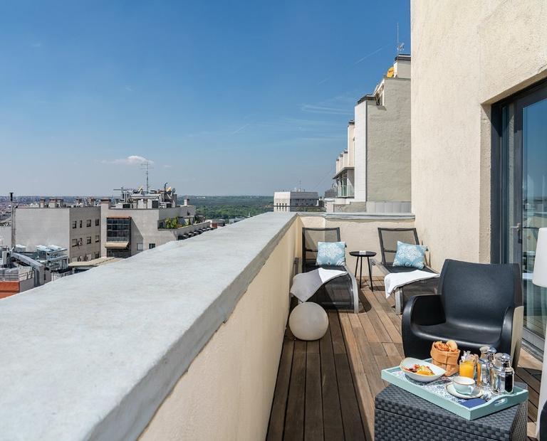 Camera Doppia con terrazzo Vincci Capitol 4* Madrid Camera Doppia con terrazzo Vincci Capitol 4* Madrid