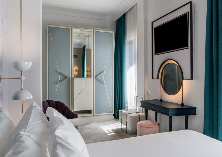 Doppelzimmer Mit Terrasse Vincci Capitol 4* Madrid Doppelzimmer Mit Terrasse Vincci Capitol 4* Madrid