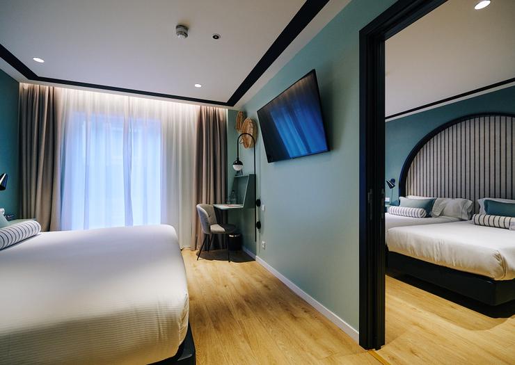 Connecting family room Vincci Bonjardim 4* Porto Connecting family room Vincci Bonjardim 4* Porto