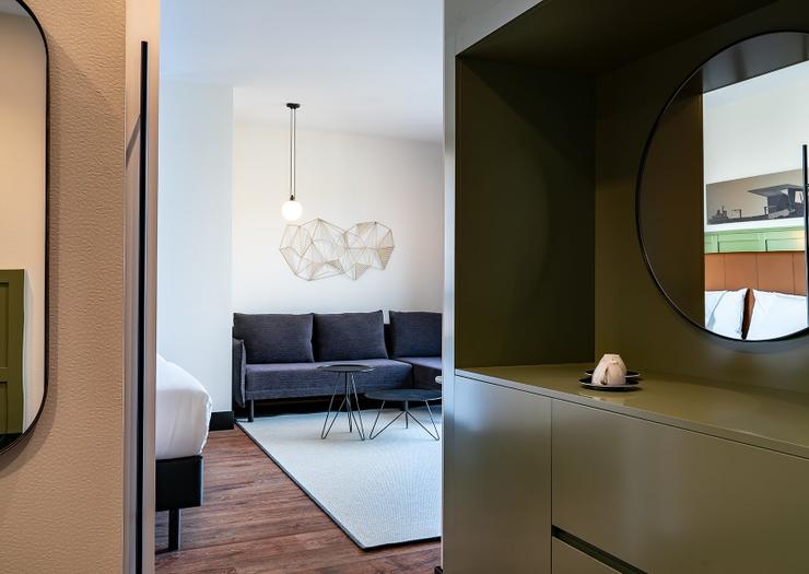 Junior Suite Room Guggenheim views Vincci Consulado de Bilbao 4* Junior Suite Room Guggenheim views Vincci Consulado de Bilbao 4*