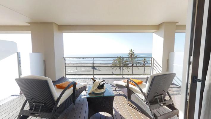 Panorama-Deluxe-Zimmer mit Meerblick Vincci Selección Aleysa 5* Málaga Panorama-Deluxe-Zimmer mit Meerblick Vincci Selección Aleysa 5* Málaga