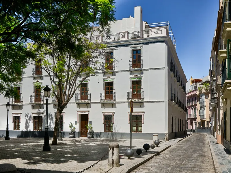 Fachada Hotel Molviedro Suites Apartments Sevilla Fachada Hotel Molviedro Suites Apartments Sevilla