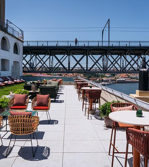 Terraza 6 Ponte Sky Bar Vincci Porto 4* Oporto Terraza 6 Ponte Sky Bar Vincci Porto 4* Oporto