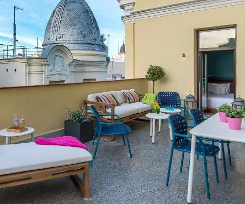 Terraza Vincci Centrum 4* Madrid Terraza Vincci Centrum 4* Madrid
