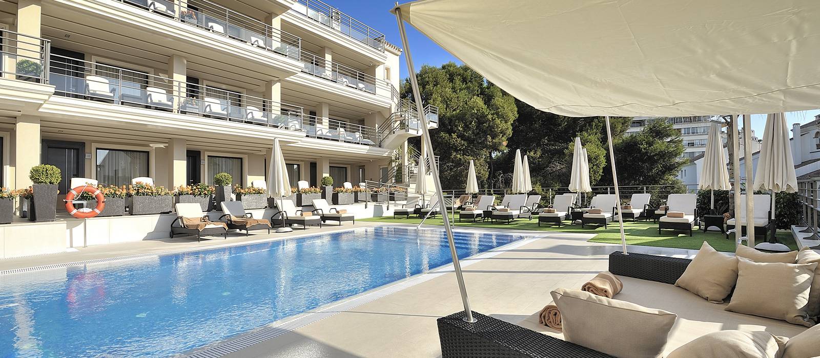 Hotel Vincci Aleysa Boutique&Spa - Pool und Freibad mit Hydromassage
