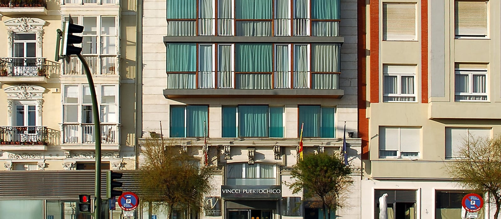 Seitenansicht-Hotel Santander Puertochico - Vincci Hoteles