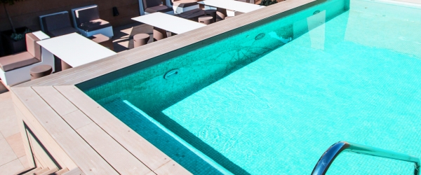 mini piscina con solarium -  Vincci Mercat 4*