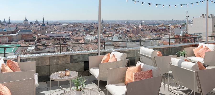 Vincci Capitol Madrid - Terrace with view