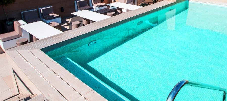 mini piscina con solarium -  Vincci Mercat 4*