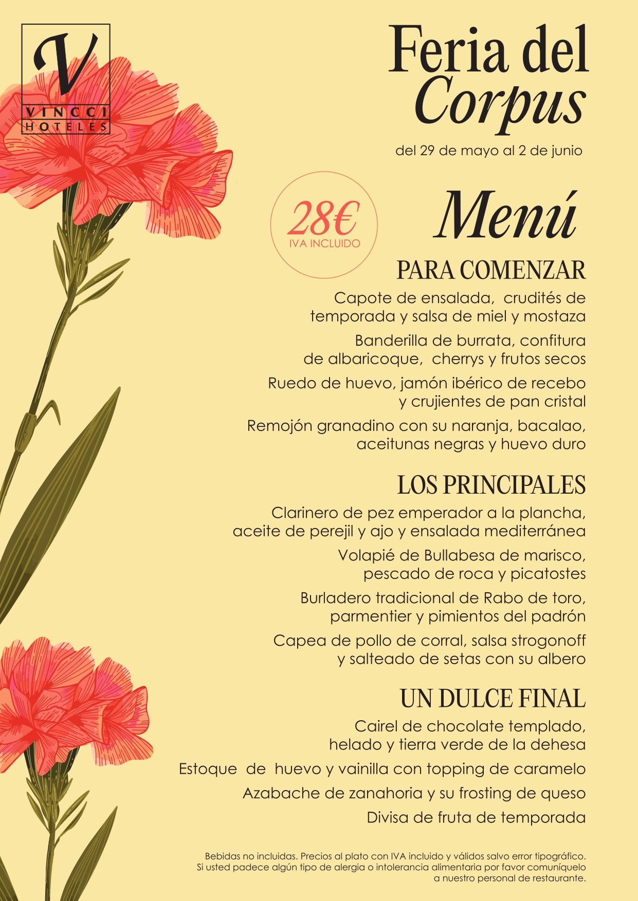 Restaurante Gran Patio La Acequia Vincci Hoteles