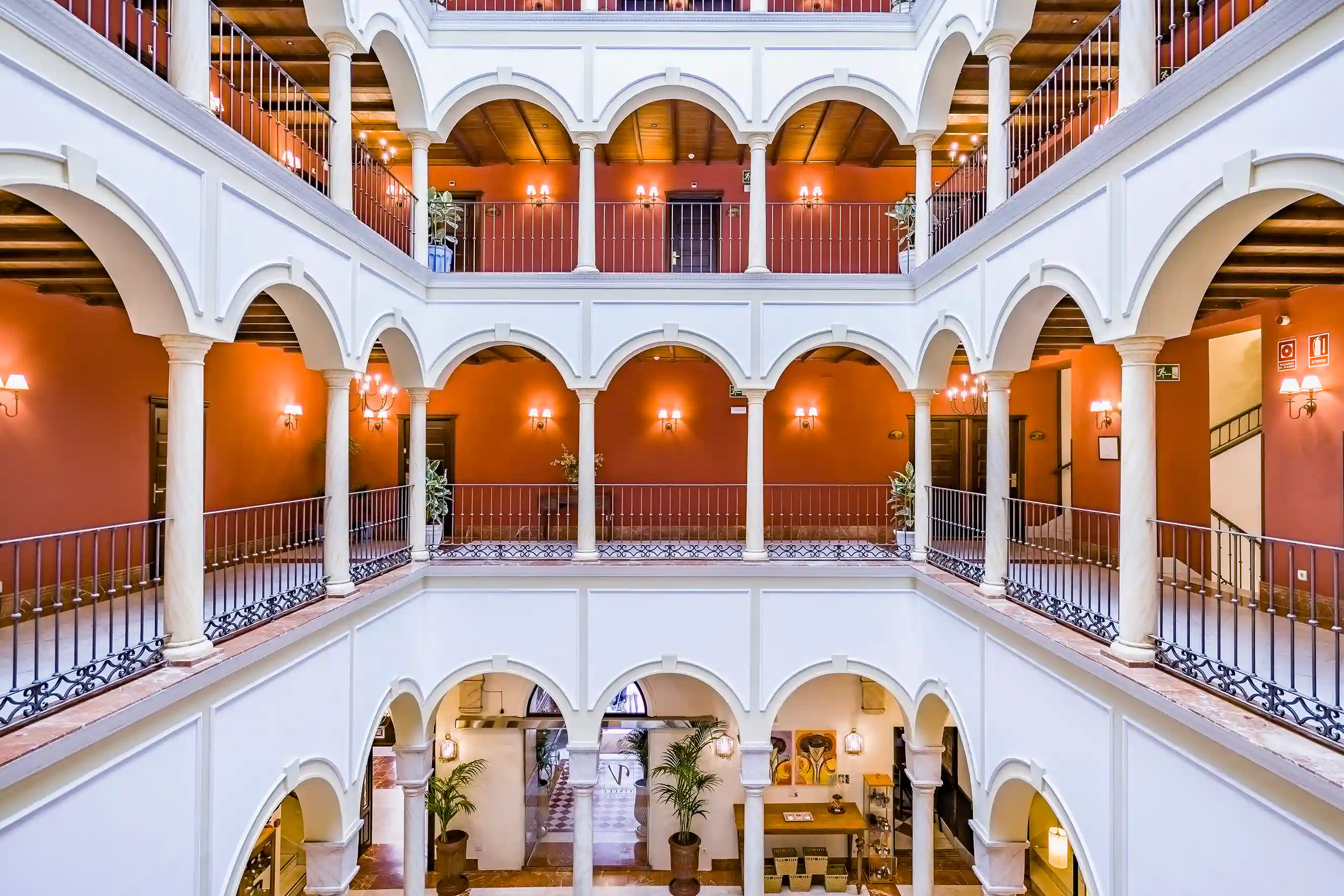 Architecture of the Vincci La Rábida 4* Hotel