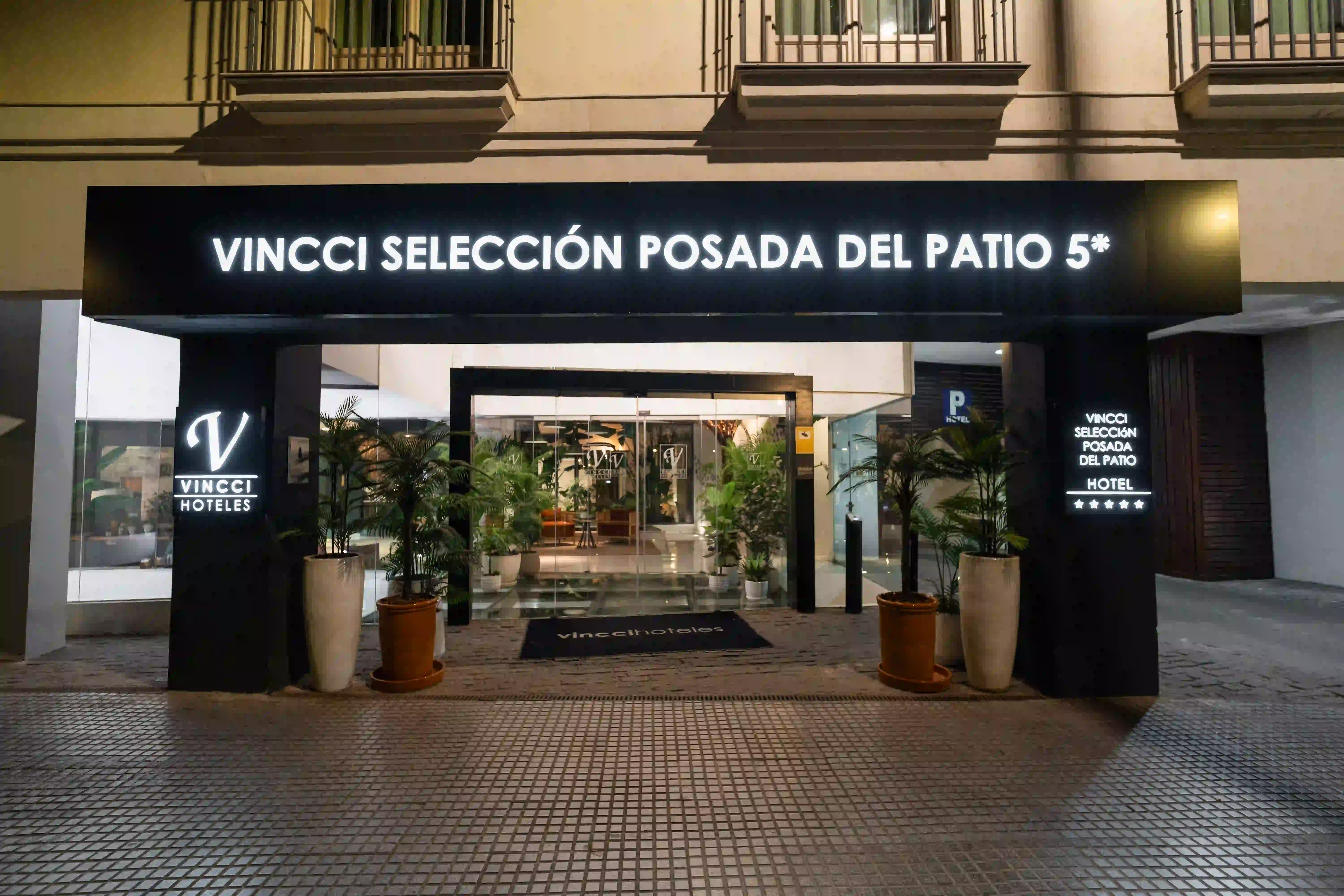 Facade of the Vincci Selección Posada del Patio 5* Hotel