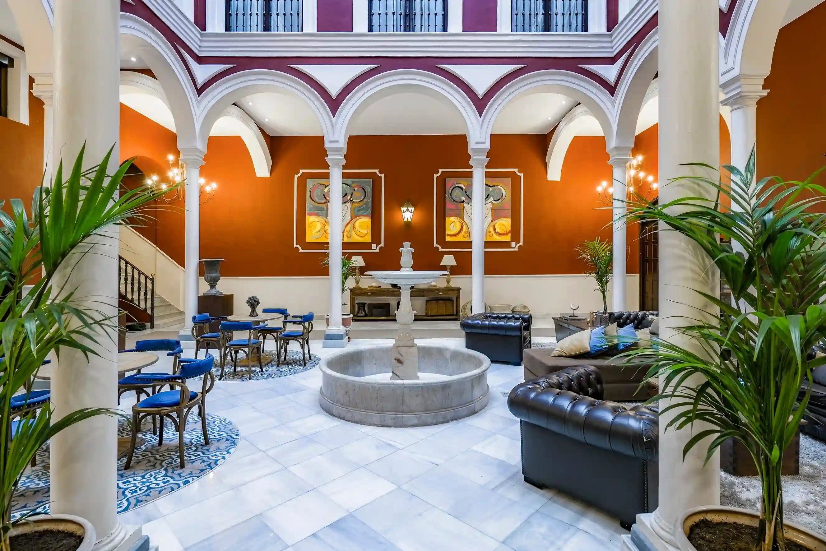 Corridor at the Vincci La Rábida 4* Hotel