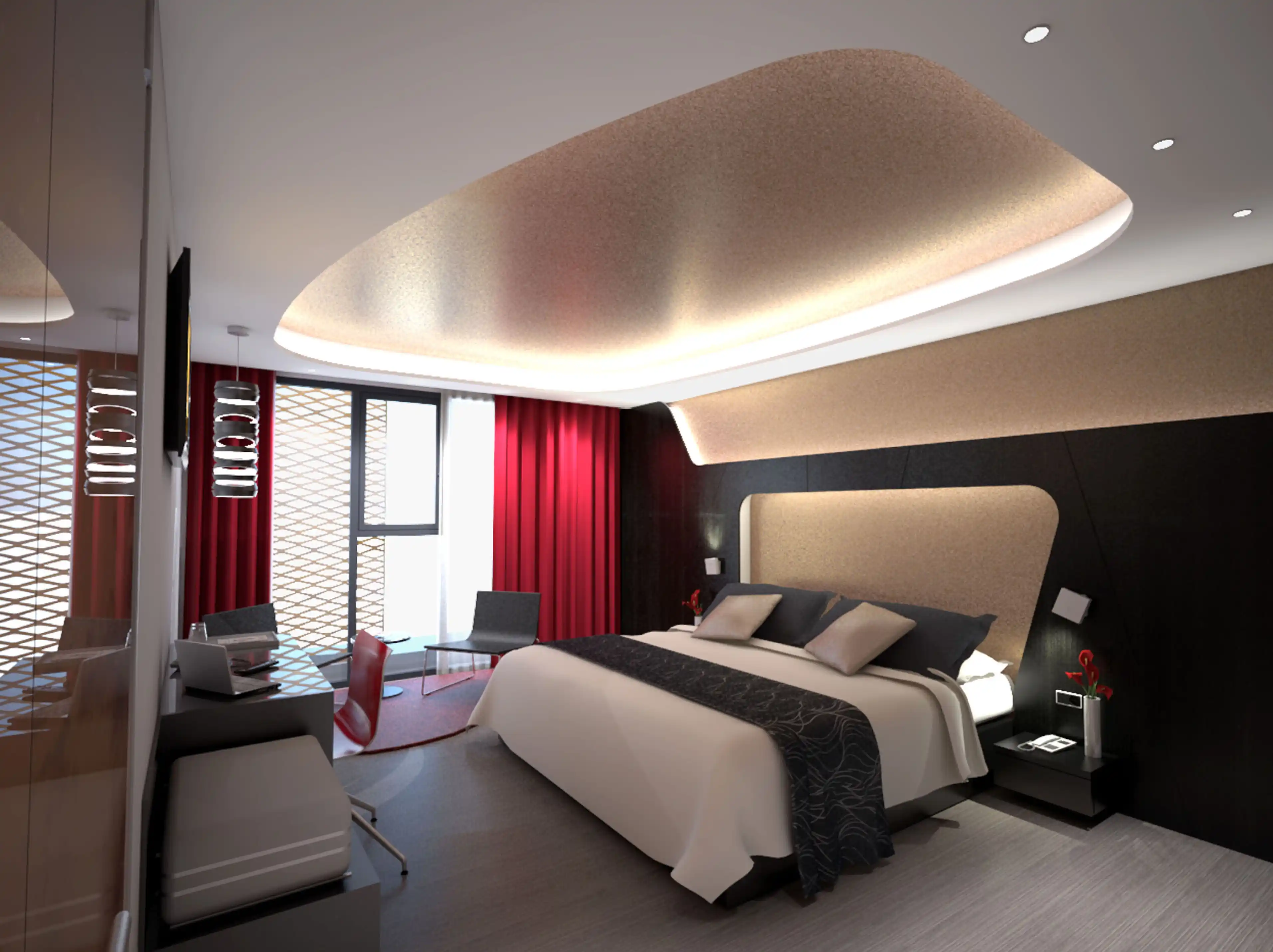 Habitación del Hotel Vincci Gala 4*