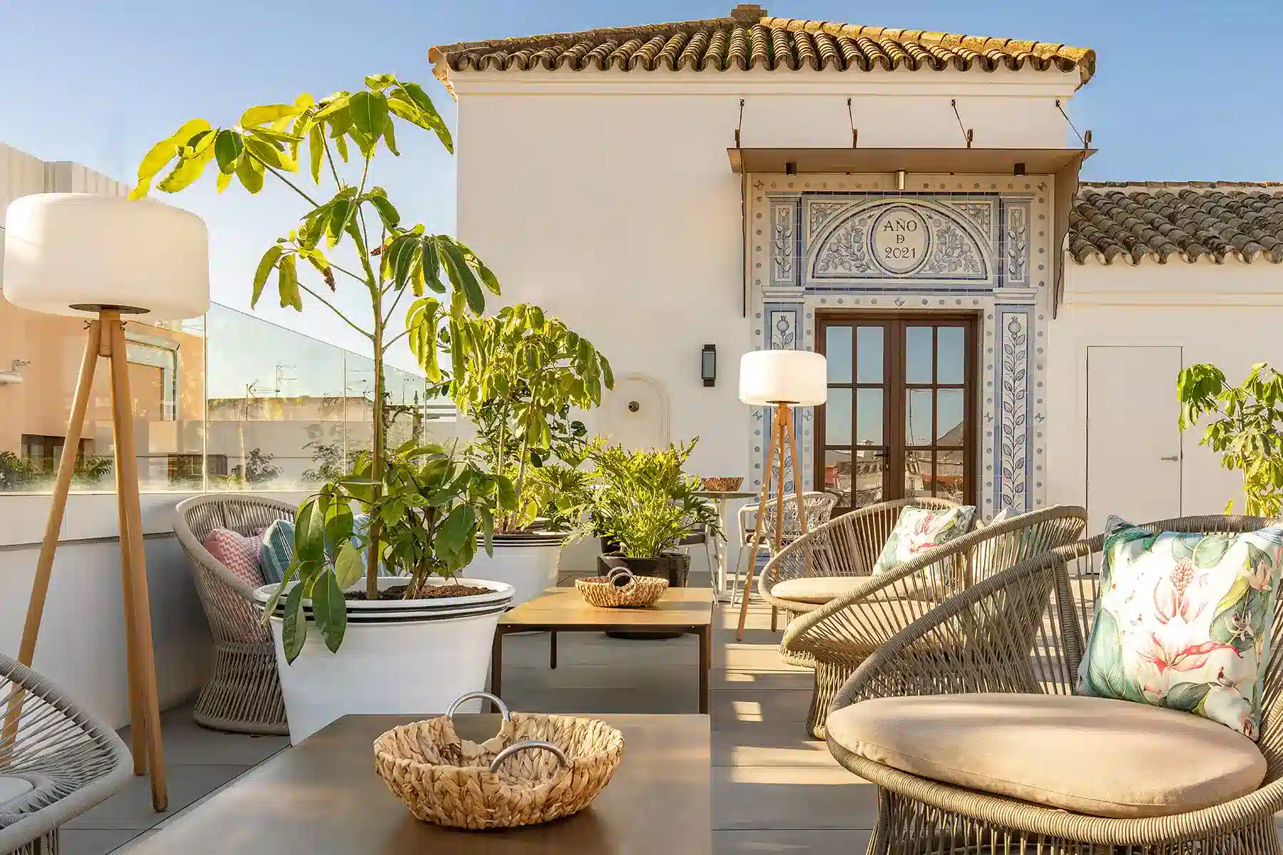 Terraza del Hotel Vincci Molviedro 4*