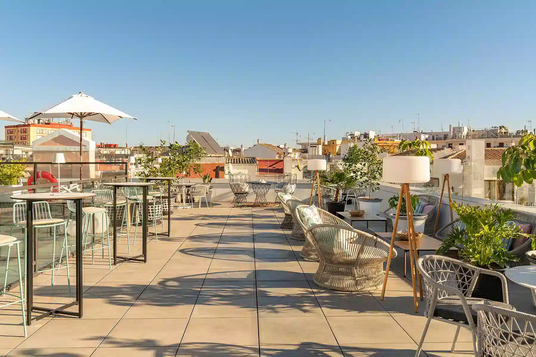 Terraza del Hotel Vincci Molviedro 4*