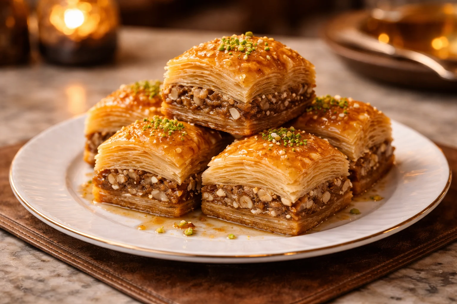 Baklava – dulce típico de Túnez