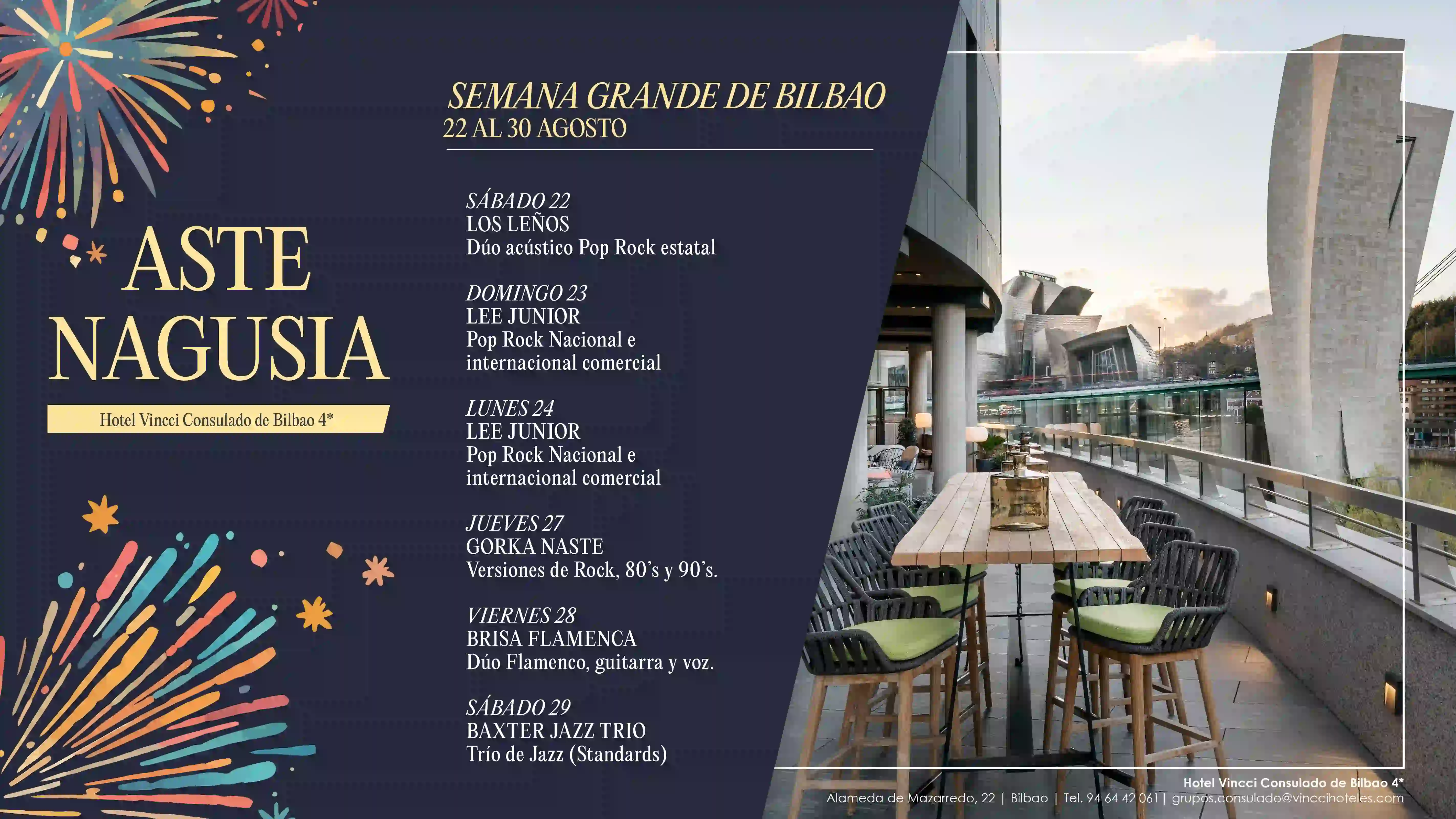 Creatividad Aste Nagusia 2026 del Restaurante Kondutxo