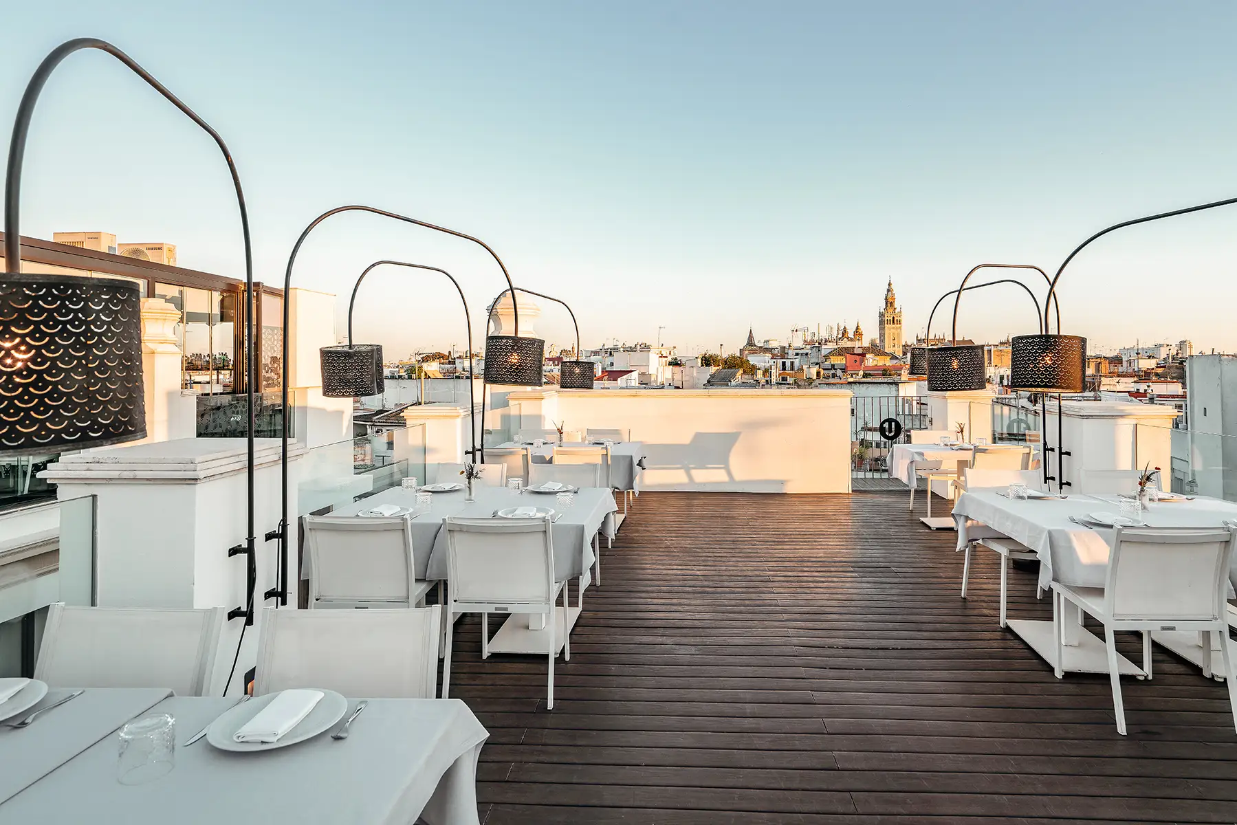 Terrace at the Vincci Selección Unuk 5* GL Hotel