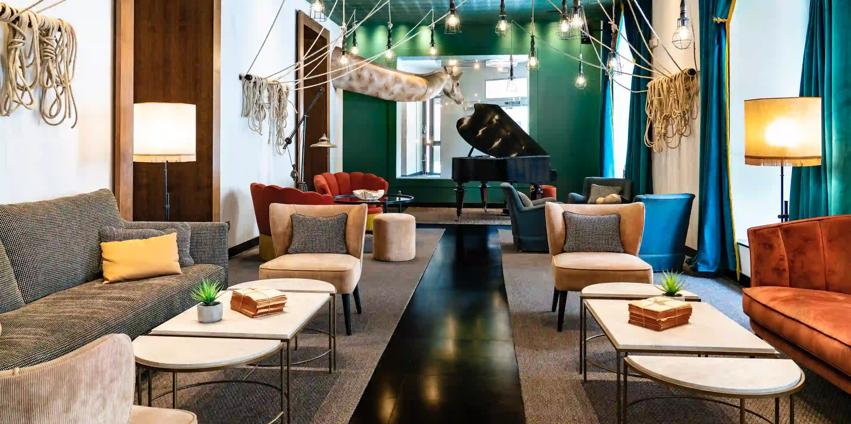 Interiores del Hotel Vincci Soho 4*