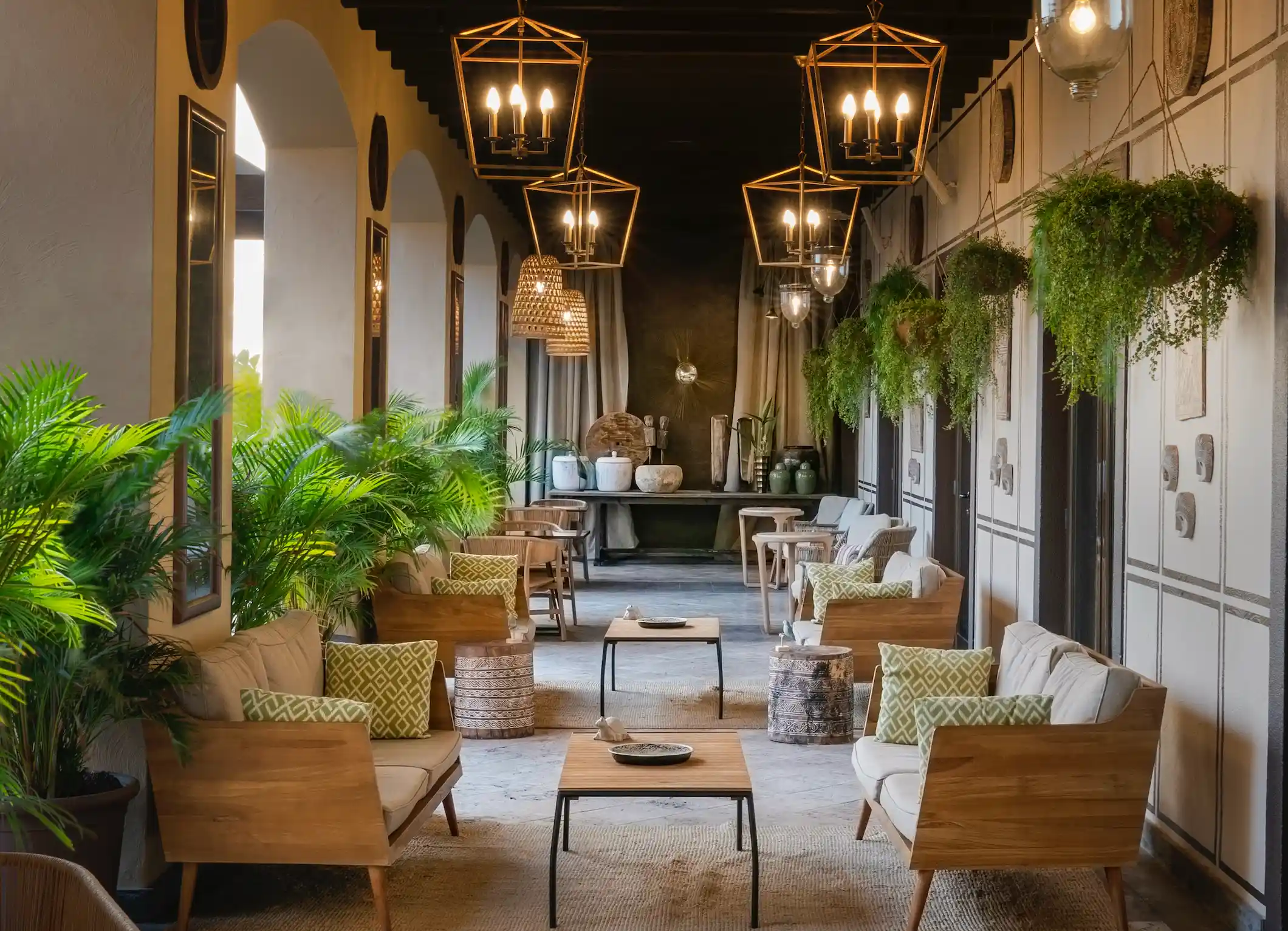 Terraza del Hotel Vincci Selección La Plantación del Sur 5*