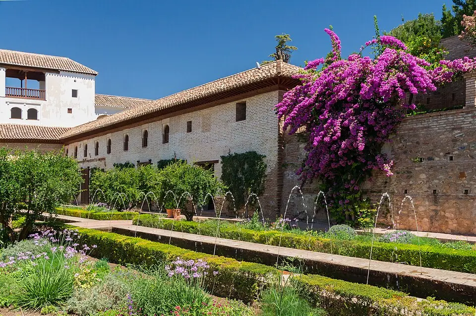 Patio de la Acequia, Generalife (Granada)
