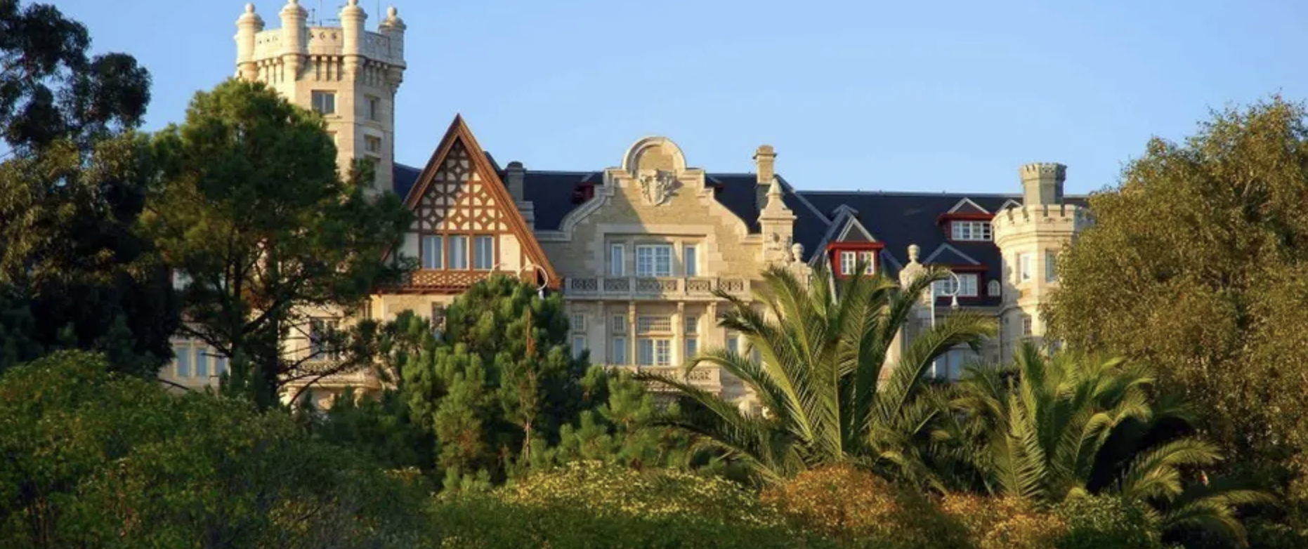 Palacio de la Magdalena visto desde Vincci Puertochico