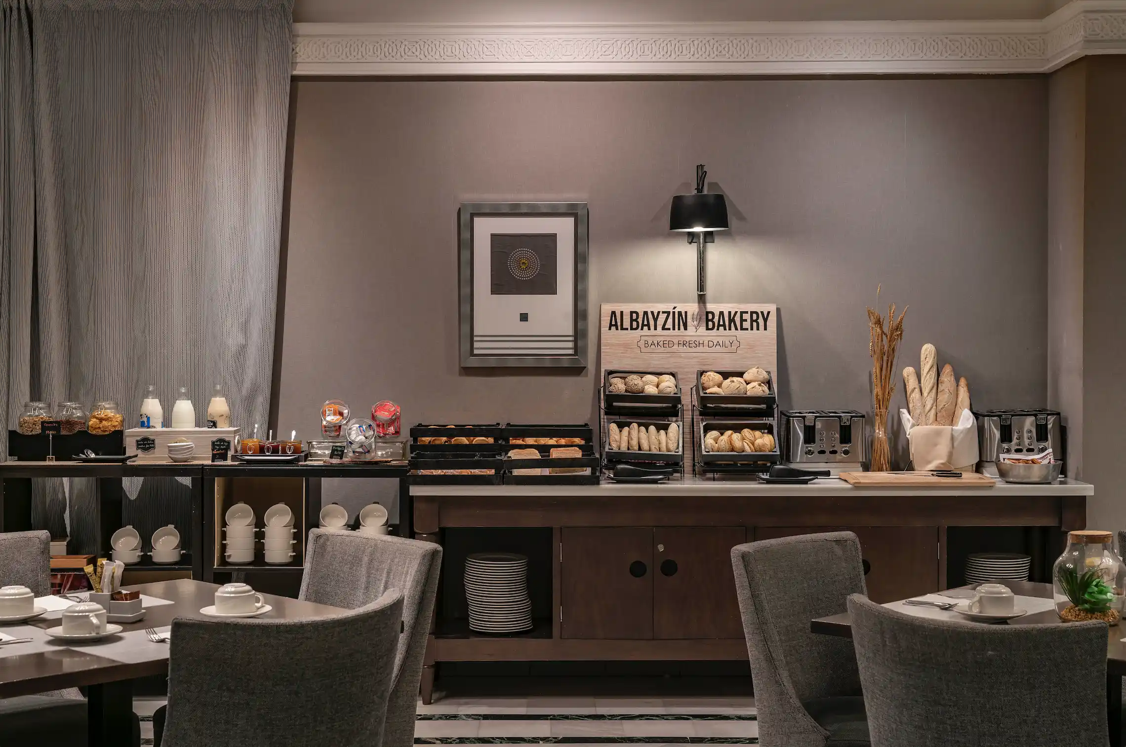 Desayunos del Hotel Vincci Albayzín 4*