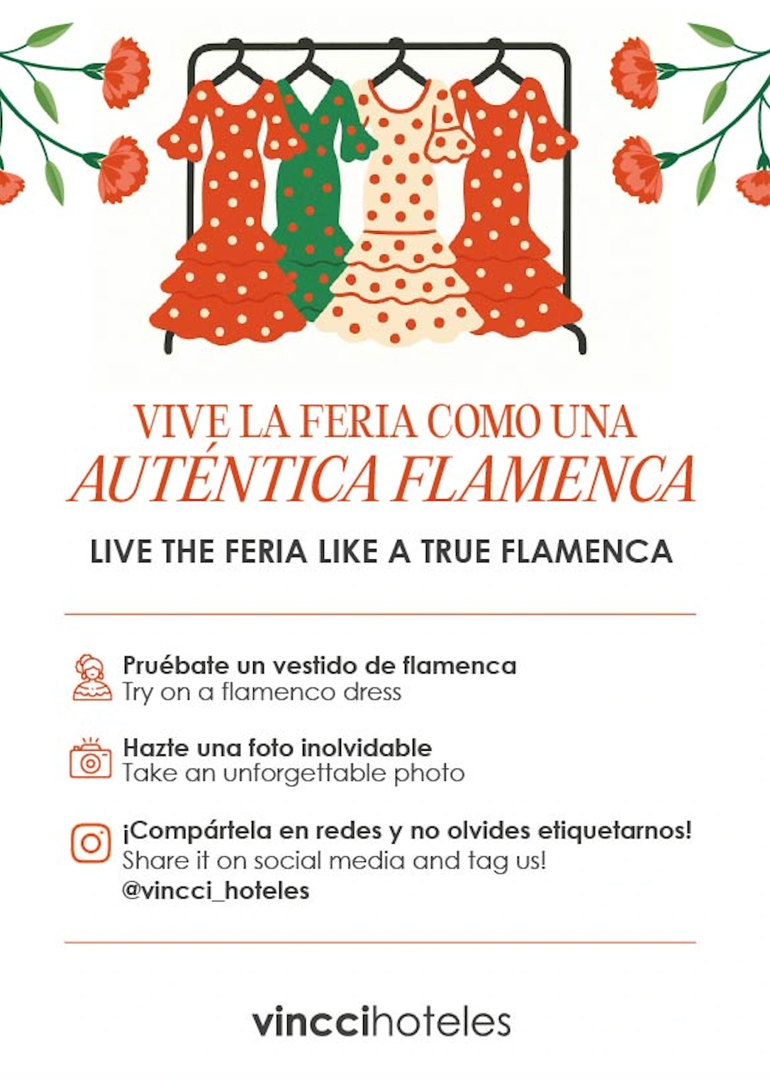 Creatividad para la Feria del Corpus en Vincci Albayzín 4*