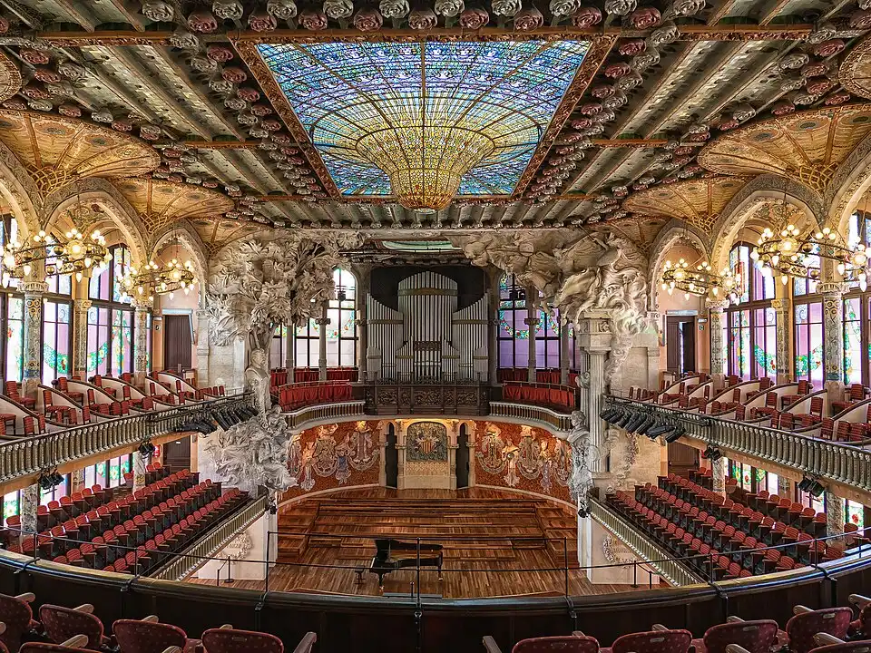 Palau de la Música Catalana (Barcelona) — Foto: Tudoi61 / Wikimedia Commons (CC BY-SA 4.0)